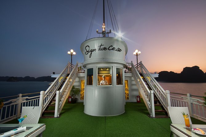 (Official) Signature Halong Cruise - 03 days 02 nights program - Day 3: Tai Chi, breakfast, and Thien Canh Son Cave