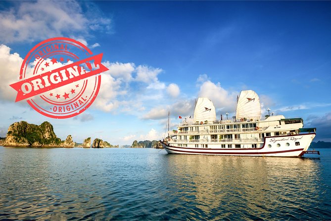 (Official) Signature Royal Cruise - 02 days 01 night program - Sauna, massage, and sunset from the deck
