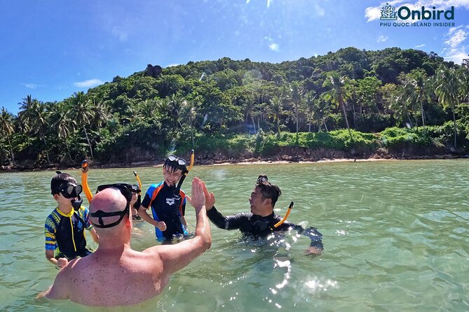 OnBird - Private family KID-FRIENDLY Snorkeling trip by speedboat in Phu Quoc - May Rut Island adds a gentler final chapter