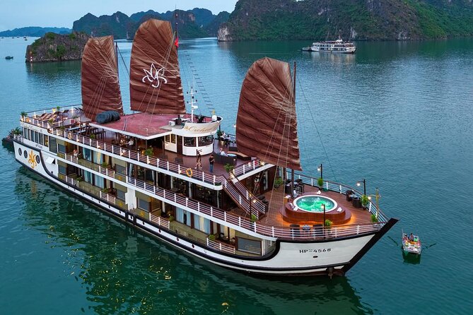 Orchid Cruises 2Days/1Night 5 Star All included - From Hanoi’s Old Quarter to Got Ferry Terminal