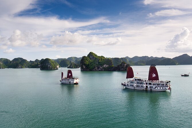 Overnight Bai Tu Long Bay Cruise from Hanoi - Ha Long Bay All-Inclusive - Cap La Island by kayak or rowing boat