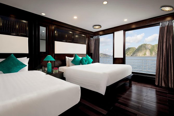Overnight Luxury 5 Star Alisa Cruise with Meals, Kayak or Bamboo Boat - Sunset, cooking, and dinner aboard Alisa