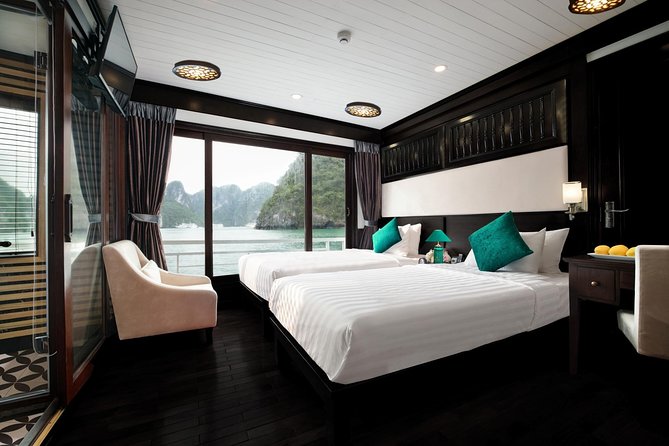 Overnight Luxury 5 Star Alisa Cruise with Meals, Kayak or Bamboo Boat - The cabins, meals, and onboard comfort