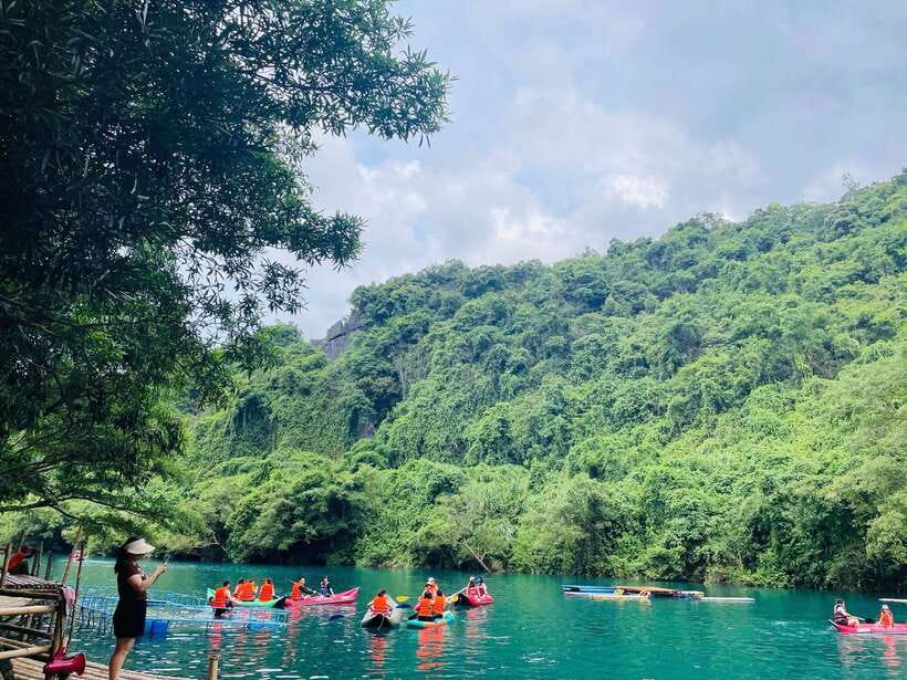 Phong Nha: Cave Exploration and Zipline Dark Cave Tour - The botanic garden and waterfall walk