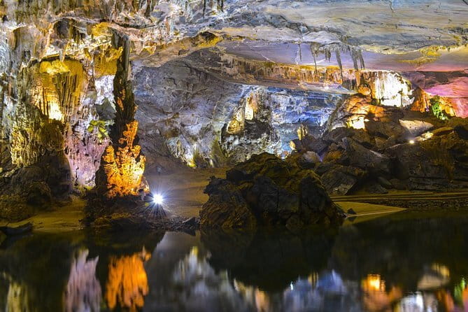 Phong Nha Cave & Paradise Cave Full-Day Exploration from Hue - The Son River cruise into Phong Nha Cave