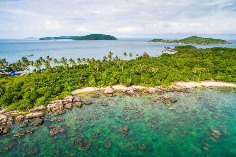 PHU QUOC TRIP 2: 2 ISLANDS BY BOAT - Weather can change the route