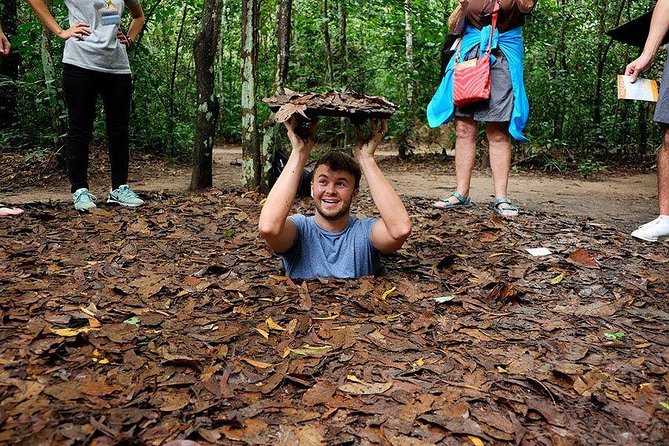 Private Cu Chi Tunnels Tour By Car | Saigon Adventure - Tapioca, pandan tea, and sugarcane juice