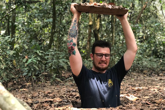 Private Cu Chi Tunnels Tour - Explore History & Off-the-path Local Sites - Making rice paper in a traditional village