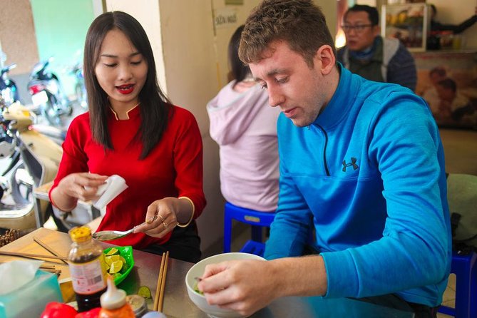 Private Half-Day Hanoi Food Tour by Motorbike - Hanoi Train Street and a quick photo stop