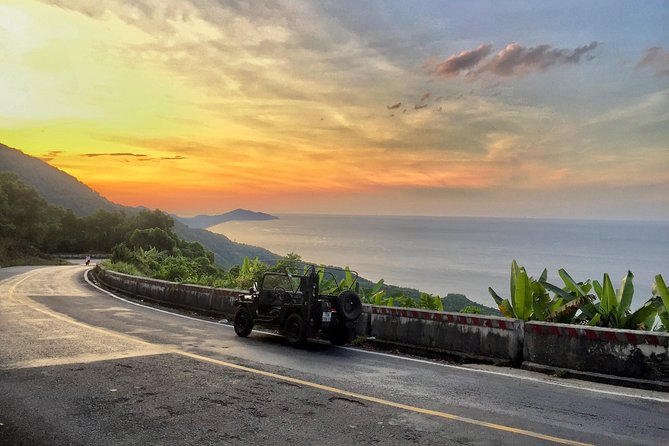 PRIVATE JEEP TOUR: From Hue To Hoi An, Da Nang via Hai Van Pass - Marble Mountains adds caves, temples, and steps