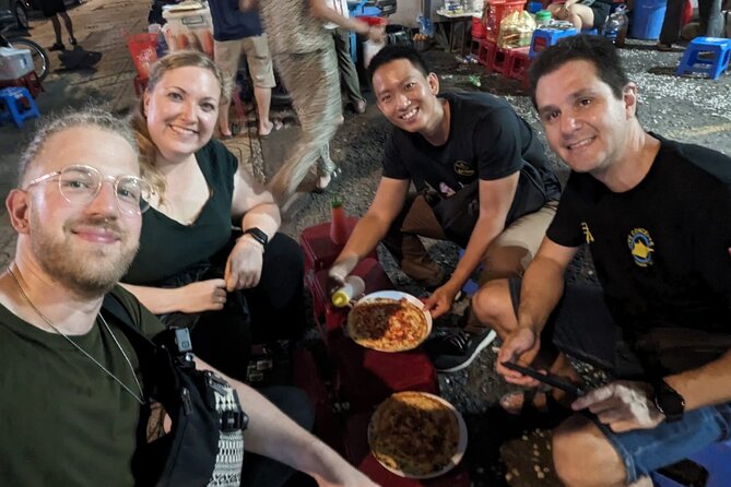 Private Saigon Ultimate Street Food & Motorbike Experience - A flower market and Vietnamese pizza