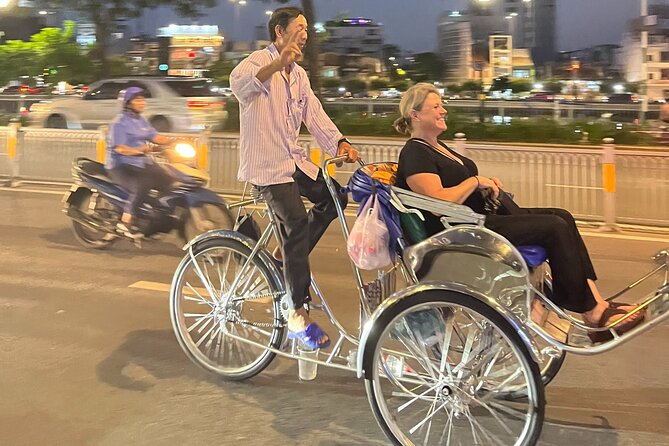 Private Street Food Discovery by Cyclo at Night in Ho Chi Minh - A Slow Ride Through Saigon After Dark
