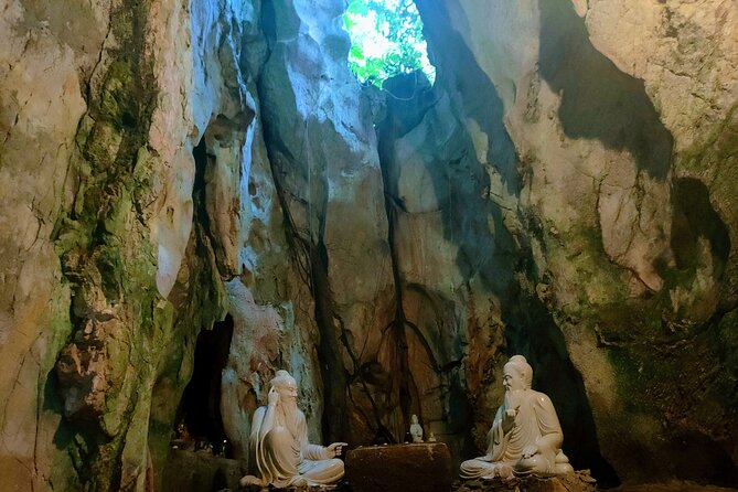 Private Tour at Marble Mountain - Monkey Mountain - Stone carving at the foot of the mountain