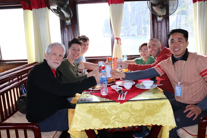 PRIVATE TOUR HALONG BAY ONE DAY with Cave, Kayaking, Bamboo Boat - Hon Ga Choi and Hon Dinh Huong
