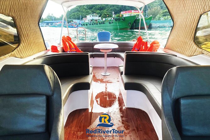 RED RIVER TOUR (Private tour): 4 ISLANDS TOUR BY SPEEDBOAT - From Duong Dong to An Thoi Port