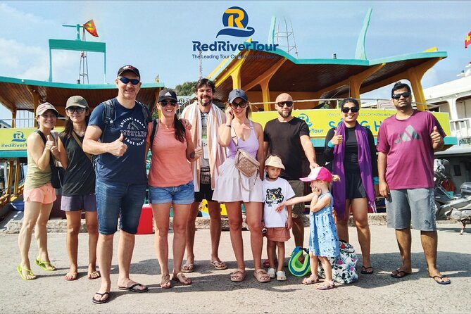 RED RIVER TOUR (Share group): DISCOVERY 3 ISLANDS BY BOAT - Gam Ghi at 11:00 am for snorkeling