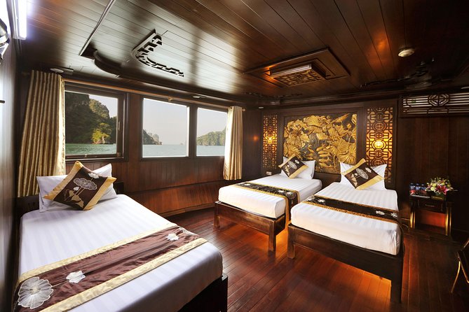 Renea Cruises - BEST Small Boat in Bai Tu Long & Halong Bay - Sunset, dinner, and a quiet night on board
