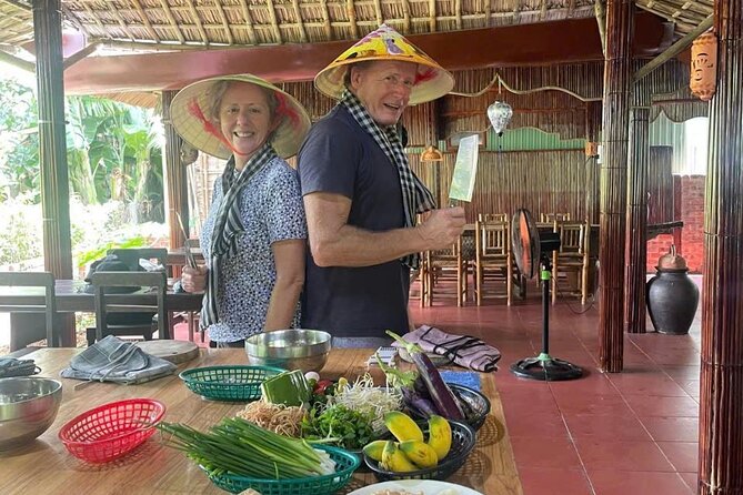 RICE PAPER Noodle Making Experience & Hoi An Cooking Class Class - From Hoi An markets to Kim Bong Village