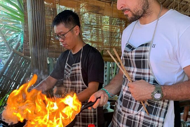 RICE PAPER Noodle Making Experience & Hoi An Cooking Class Class - Lantern making and the changing itinerary