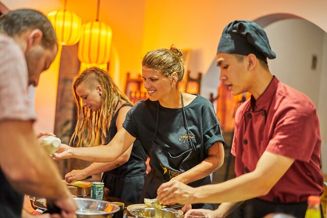 Rose Kitchen Hanoi: Market, Cooking & Culture Tour + Free PickUp - From Hanoi Market Shelves to Your Cooking Board