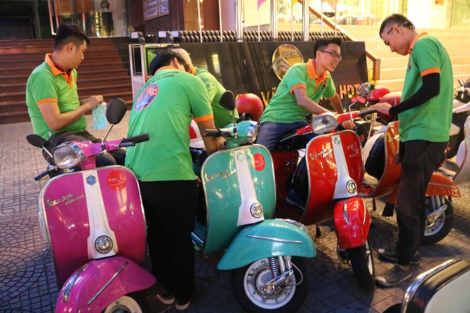 Saigon After Dark Vespa Street Food Tour + Live Music 4 hours - Banana cake adds a lighter, sweeter pause