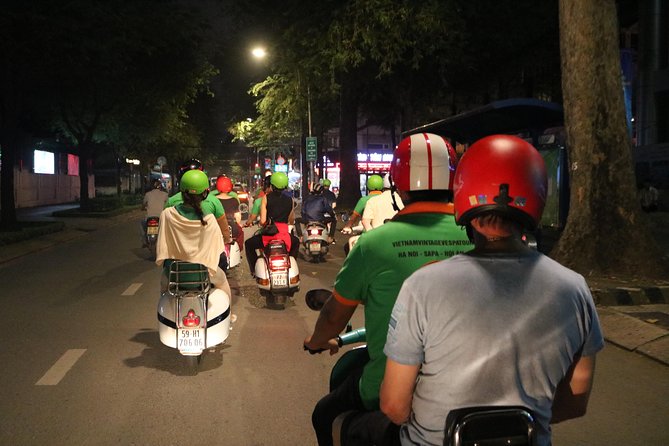 Saigon After Dark Vespa Street Food Tour + Live Music 4 hours - Ice cream and live music finish the night