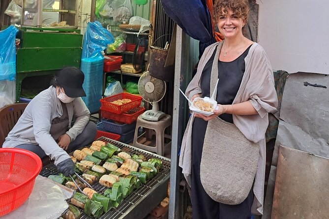 Saigon Food Tour by Scooter with Eleven Tastings - District 5 serves the bánh mì you will remember