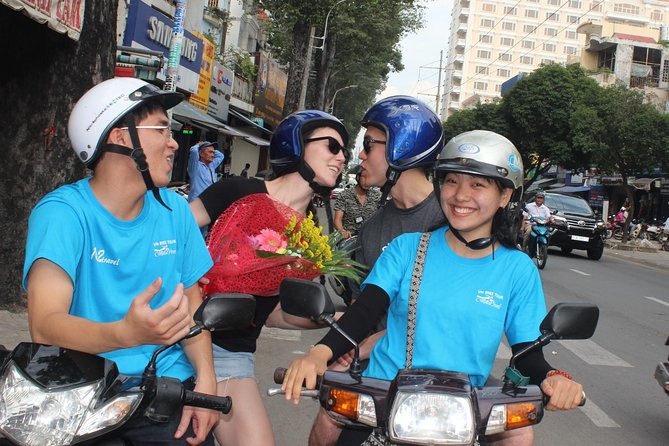 Saigon Motorbike City Tour - Ho Thi Ky Flower Market after dark or in daylight