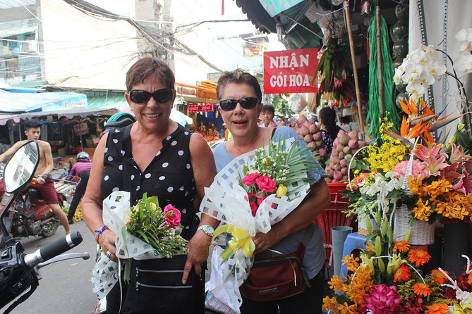 Saigon Motorbike City Tour - Notre Dame Square and the city center