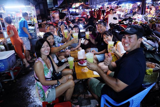 Saigon Night Sights & Local Food by Motorbike| Opt: Ao Dai Riders - Starting with fish noodle soup