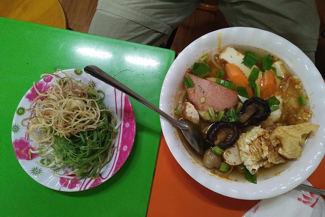 Saigon Vegetarian Tour by Motorbike and Scooter - Chinatown combines markets, medicine shops, and Thien Hau Temple