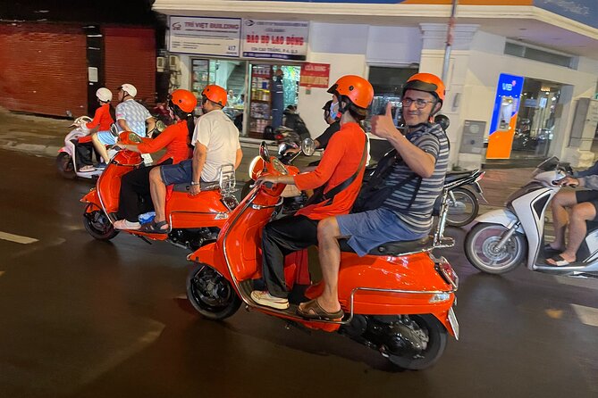 Saigon Vespa By Night Street Food With Female Riders Ao Dai - Vietnamese coffee and the city’s younger nightlife