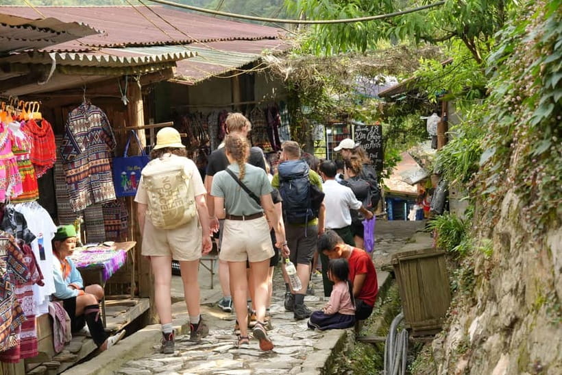 Sapa 3-Day Trekking Adventure from Hanoi - Cat Cat Village and the first look at Sapa