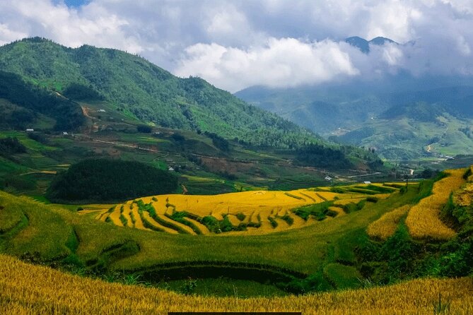 Sapa Love Silver Waterfall, Lonely Tree in Heaven Gate,San Sa Ho - Love Waterfall and the national park walk