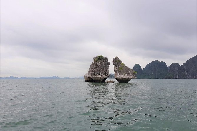 Shore Excursion: Amazing Day Cruise at Ha Long Bay - Tiptop Beach, swimming, and the hilltop view