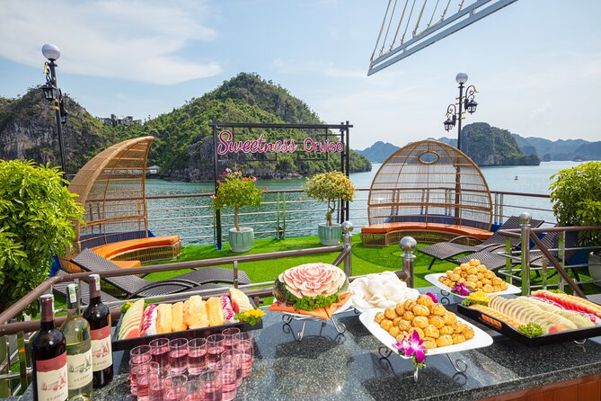 Sweetness Cruise Ha Long Bay: Caves, Kayaking, Swimming & Lunch - What your $42 buys on Ha Long Bay