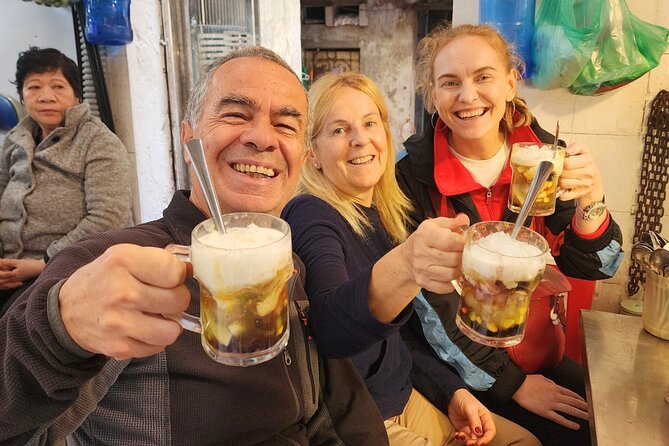 TASTE OF HANOI - walking street food adventure - Bun cha on Hang Quat Street