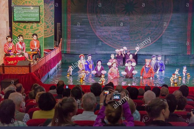 Thang Long Water Puppet Theater Tickets - The puppeteers work where you cannot see them