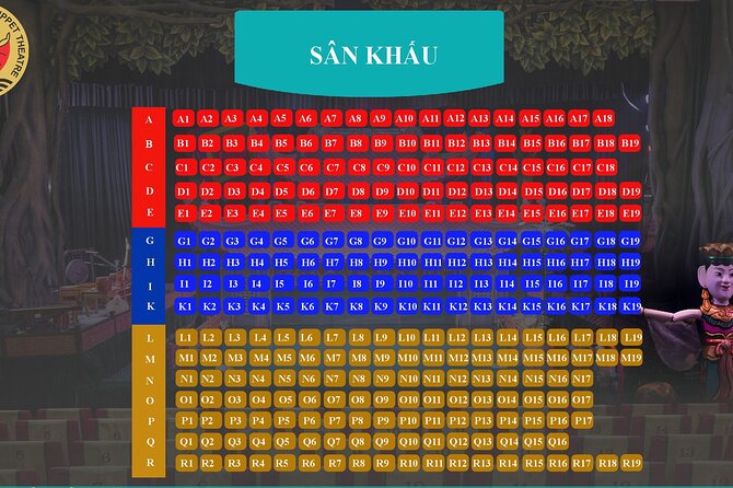 Thang Long Water Puppet Theater Tickets - Seating, comfort, and theatre etiquette
