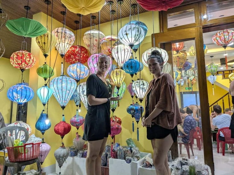 The Lantern Lady: Traditional Lantern Class in Old Town - Choosing fabric, shape, and size