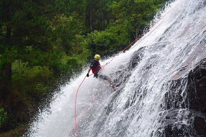 Trekking Tour to Hidden Waterfall & Sturgeon Farm for dog-lovers - Reaching a waterfall closed to the public