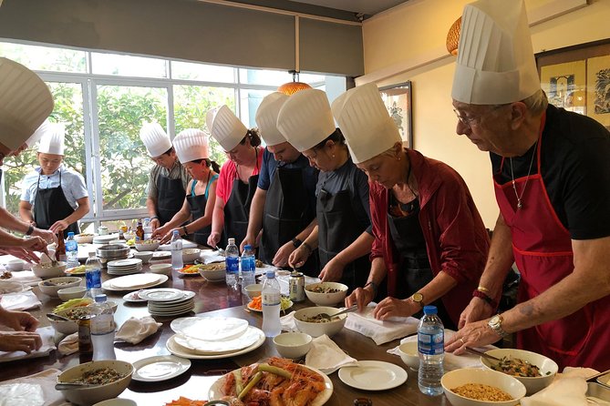 Vietnamese Food Cooking Class in Hanoi with Market Experience - The two-hour cooking session at Hoang’s