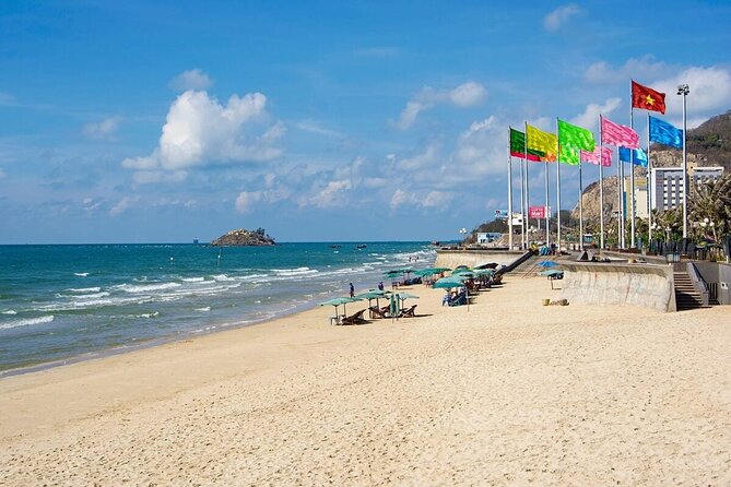 Vung Tau Full-Day Tour with Beach, Christ Statue & White Palace - Walking through the White Palace