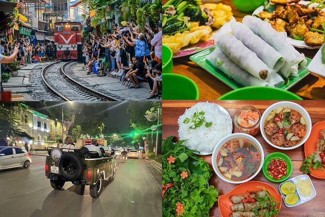 Walking Street Food Tour in Hanoi and Train Street - Timing, meeting point, and practical preparation