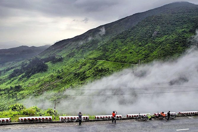 Your Incredible Scooter Adventure On Hai Van Pass - A swim at Dream Spring near Lang Co